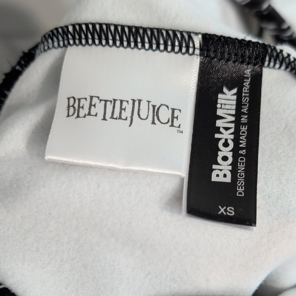 Ghost With The Most Cuffed Pants | Blackmilk | XS | Beetlejuice - Picture 6 of 6
